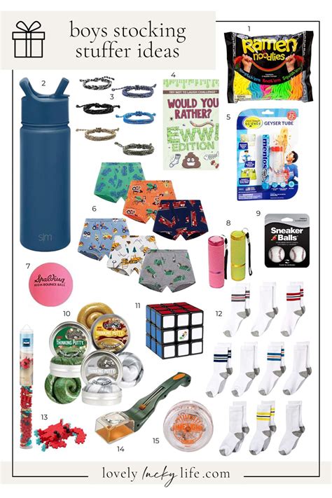 boys stocking stuffer ideas